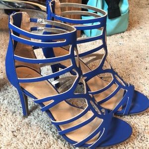 Royal Blue Heels